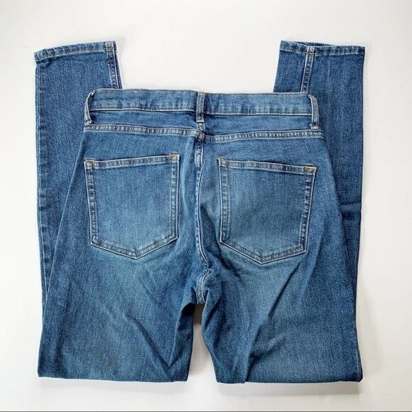 Everlane Skinny Jeans Medium Wash Blue Denim Size 29 Stretch High Rise - Picture 6 of 11